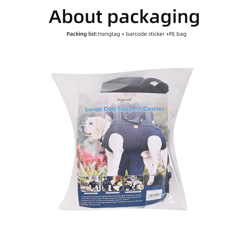 Multifunctional Dog Carrier Backpack – Comfortable & Breathable Pet Travel Bag